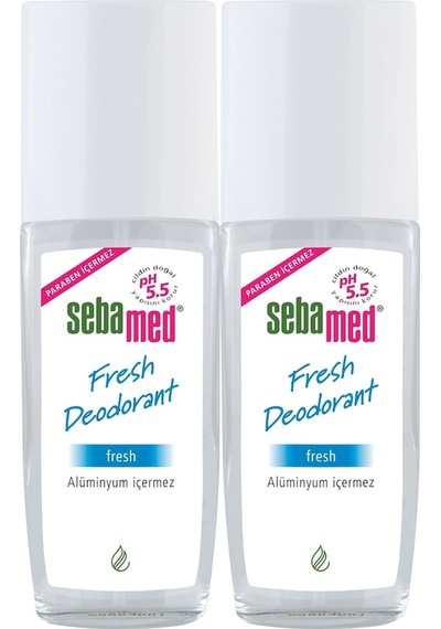 Sebamed Fresh Sprey Deodorant 75 ML x 2