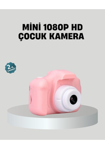 Mini Dijital Çocuk Kamerası 8mp Hd Ekranlı 1080p Video Ve Şarjlı - Lisinya