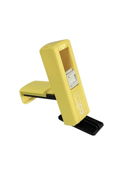Colop Cep20 Kaşe Sarı Kasa Mavi Keçe - 14x38mm Renksiz