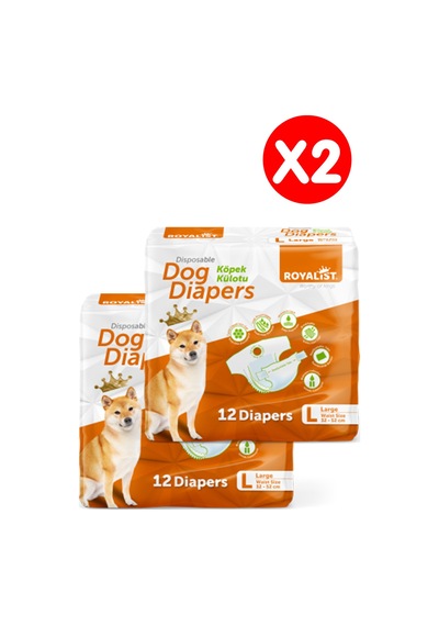 Köpek Külodu Large 12'li 2x12 24 Adet