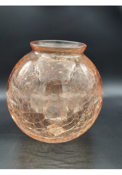 Osmanlı Avize Camı.bal Rengi,grifli,çap:20.00cm-duy Yuvası:10.00c Bal
