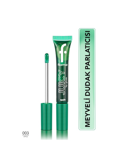 Flormar Juicy Doğal Renk Veren Meyve Aromalı Nemlendirici Dudak Parlatıcısı 003 Apple