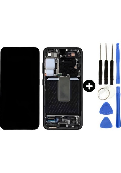 Samsung Galaxy S24 Sm-s921 Uyumlu Çıtalı A Kalite Lcd Ekran Dokunmatik Siyah + Tamir Seti