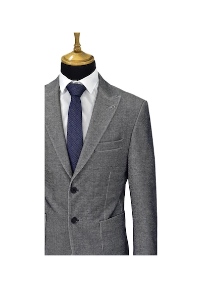 Suitmen Erkek Tek Spor Ceket Çift Yırtmaçlı Bgl-st04512 Antrasit
