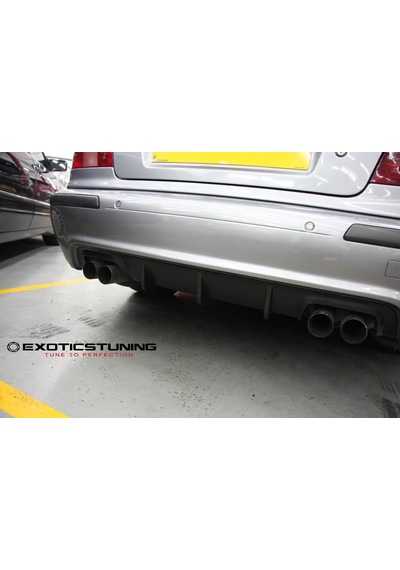 Bmw E39 1998-2004 Plastik Boyasız M5 Arka Difüzör