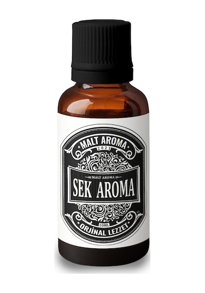 Sek Aroma Black Hazır Karışım Malt Kiti Malt Aroması 50 ML - 5 L Uyumlu