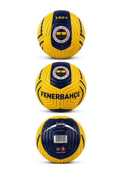 Fenerbahçe Lisanslı Futbol Topu No:5 430gr Maç Topu Sarı