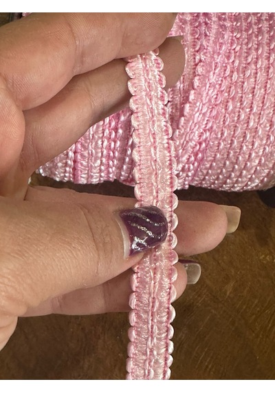 En 1 Cm Saten Dokuma Şerit Dikiş Giyim Aksesuarı 1 Metre
