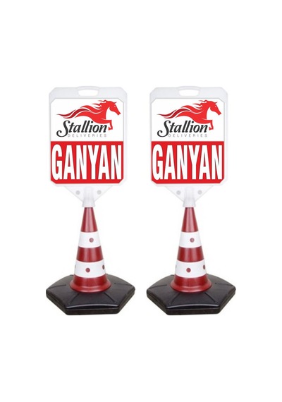 Ganyan Temalı Reklam ve Uyarı Dubası 2 Adet