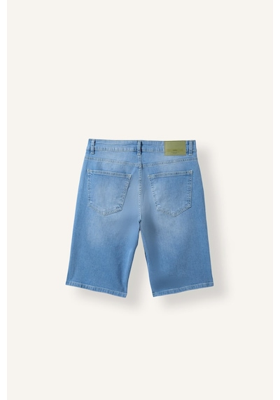 Defacto Regular Fit Jean Bermuda Şort I6890ax26aunm39 Mavi-nm39