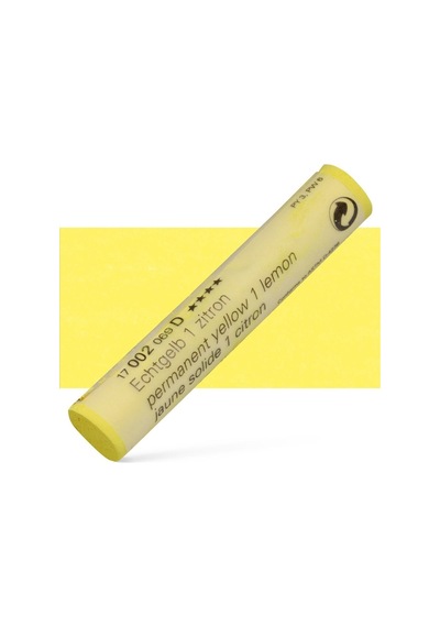 Schmincke : Artist Soft Pastel Boya : 002 D Permanent Yellow 1 Lemon
