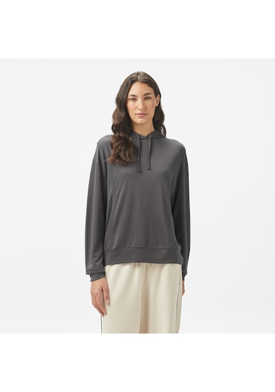 Nautica Kadın Gri Regular Fit Kapüşonlu Sweatshirt 026 55k602t Gri