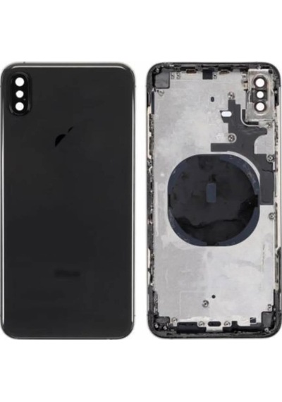 Apple Uyumlu iPhone Xs Max Boş Kasa Siyah