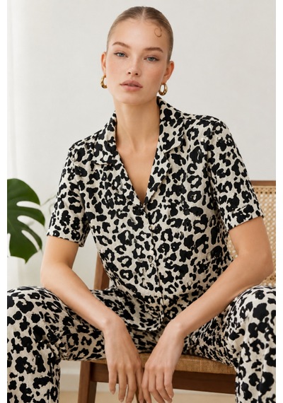 Norcia Sports Kadın Kısa Kol Comfort Leopar Pijama Takımı 4737 Siyah Çok Renkli - 929323282 Çok Renkli - 929323282 Çok Renkli Norcia Sports Kadın Kısa Kol Comfort Leopar Pijama Takımı 4737 Siyah Çok Renkli - 929323282 Çok Renkli - 929323282 Çok Renkli