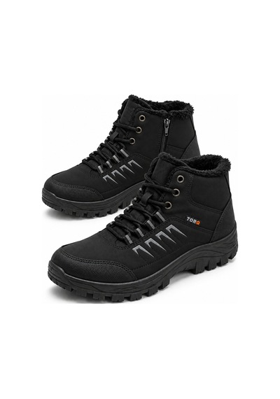 Vojo Fix İçi Tüylü Fermuarlı Günlük Outdoor Erkek Bot 267800001917 01 Siyah
