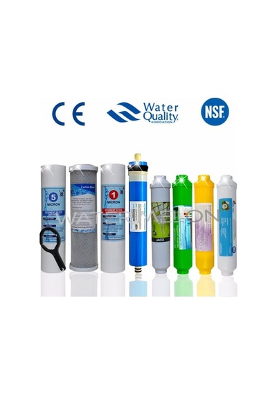 Açık Kasa Su Arıtma Cihazı Filtresi 8 Aşama 80 Gpd King Membranlı