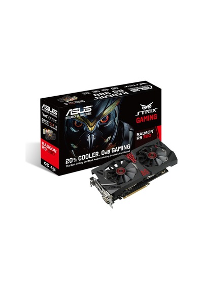 Asus Strix AMD Radeon R9 380 DCII 4 GB 256 Bit GDDR5 Ekran Kartı