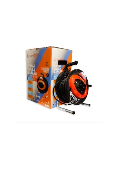 Veetrın 3-2,5 Mm 30 Mt Makaralı Uzatma Kablo 32530