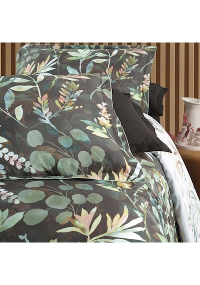 Sarev Chelsea Multi King Size %100 Pamuk Saten "300 Tc" Nevresim Takımı Kahverengi