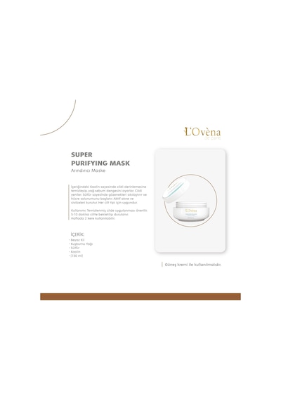 Lovena De Paris Super Purifying Mask 150 ML