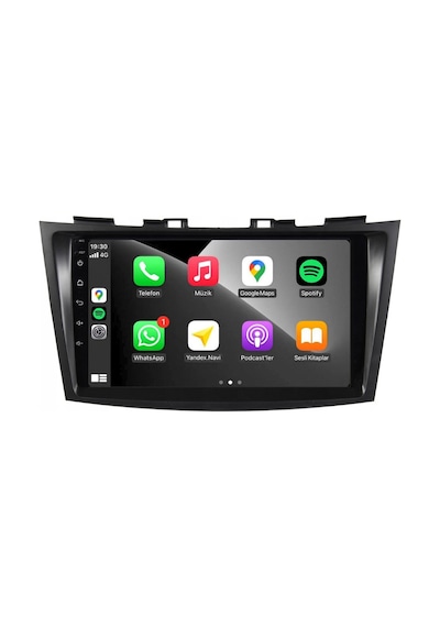 Suzuki Swift - Araç Multimedya Ekran - 6gb 128gb - S - Black - 2011 - 2016 - 9 Inch - Upg - Myway