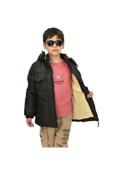 Erkek Çocuk Kapüşonlu Mont Bs-1042 001