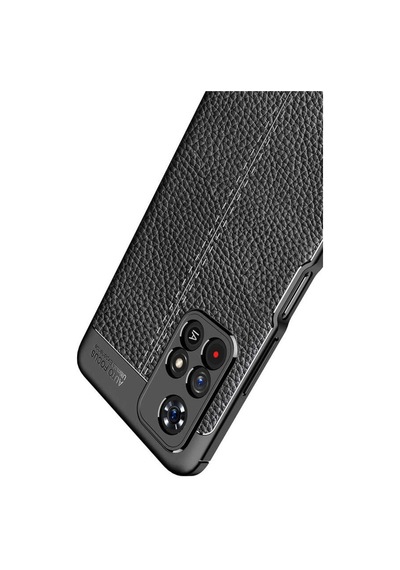 Xiaomi Poco M4 Pro 5G Kılıf Zore Niss Deri Desenli Silikon Kılıf