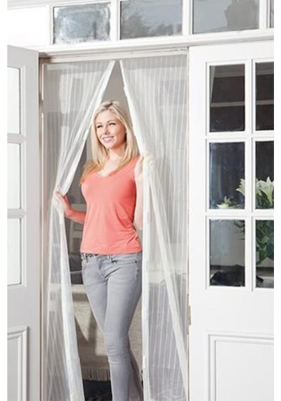Omak Mıknatıslı Kapı Sinekliği Tül Perde 60 x 210 CM 2 Parça Omak Mıknatıslı Kapı Sinekliği Tül Perde 60 x 210 CM 2 Parça