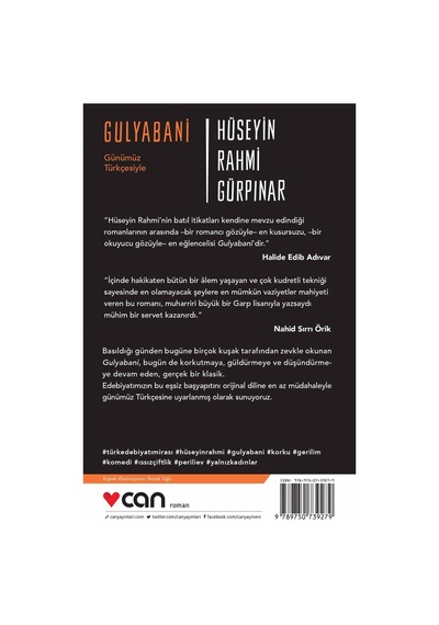Gulyabani (Günümüz Türkçesiyle) - Hüseyin Rahmi Gürpınar