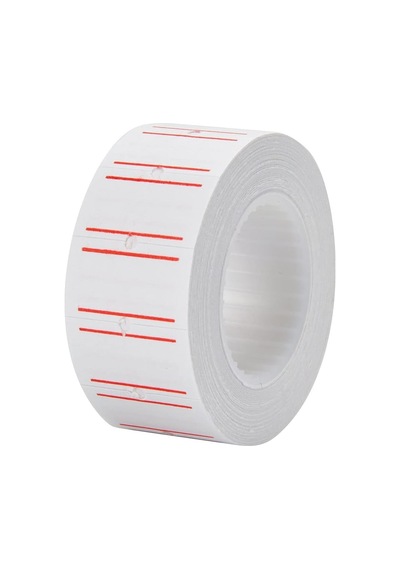 Beyaz Fiyat Etiketi 12x21 Mm - 1 Adet Beyaz
