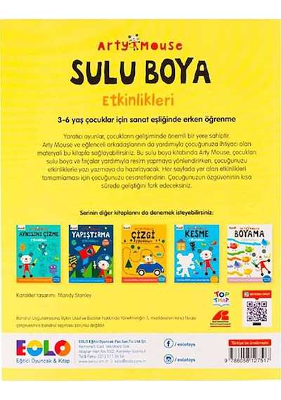 Sulu Boya Etkinlikleri-Arty Mouse- Eolo
