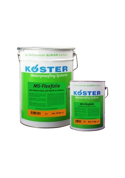Köster Ms-Flexfolie Ms Polimer Esaslı Çok Elastik Su Yalıtım 6 Kğ