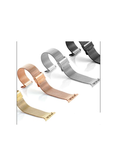 Apple Uyumlu  Watch 38 MM Metal Mıknatıslı Renkli Kaliteli Kordon