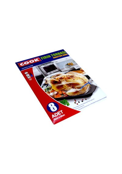 Cook Fırın Torbası 25 X 38 Cm 8 Adet