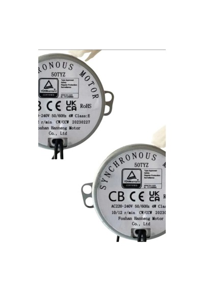 Kuluçka Makinesi Viyol Çevirme Motoru 50 Tyz 10/12 Rpm Otomatik - 2 Adet Bx-316159