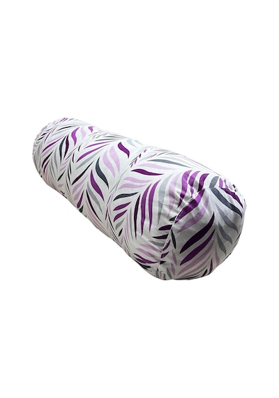 Remege Damla Desen Meditasyon Minderi Bolster Minderi İkili Set Mor Mr8