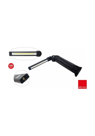 Ceta Form Katlanabilir Led Çalışma Lambası Slim 1000 Lümen