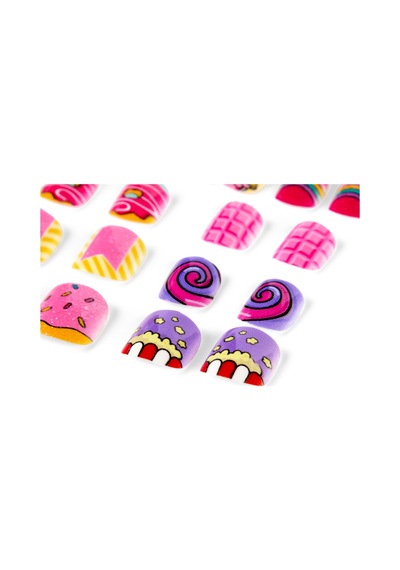 Create It Takma Tırnak Seti - Popcorn - Candy Explosion