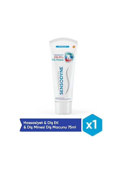 Sensodyne Hassasiyet & Diş Eti & Diş Minesi Diş Macunu 75 ML