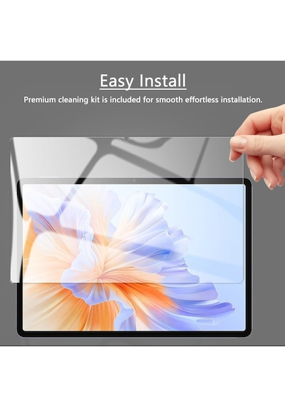 Honor Pad V9 İle Uyumlu Kırılmaz Tablet Temperli Cam Ekran Koruyucu
