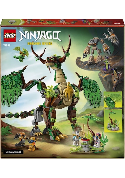 LEGO® NINJAGO® Yaşam Ejderhası 71859 - 9 Yaş ve Üzeri Çocuklar için 8 Minifigür İçeren Yaratıcı Oyuncak Yapım Seti (1050 Parça)