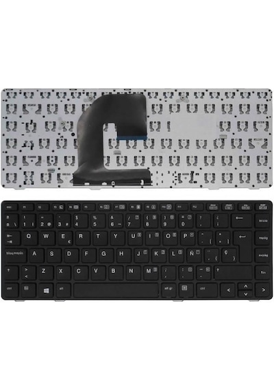 HP Uyumlu Elitebook 9Z.N6Ruv.01E Notebook Klavyesi (Siyah Tr) - 549492899