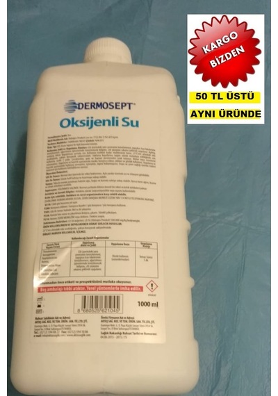 Oksijenli Su 1 Lt