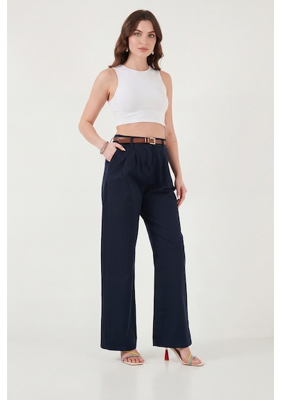 Lela Bayan Pantolon 668yp5429 Lacivert Lacivert