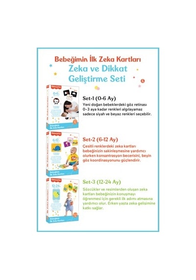 Zeka Geliştirici 3'lü Kart Seti, Eğlenceli Öğrenme Deneyimi