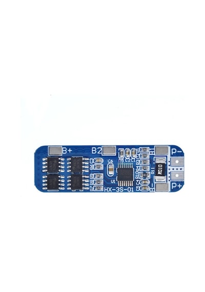 3S 10A BMS Lityum Li-ion Batarya Koruma Kartı - 18650 Li-ion Lipo