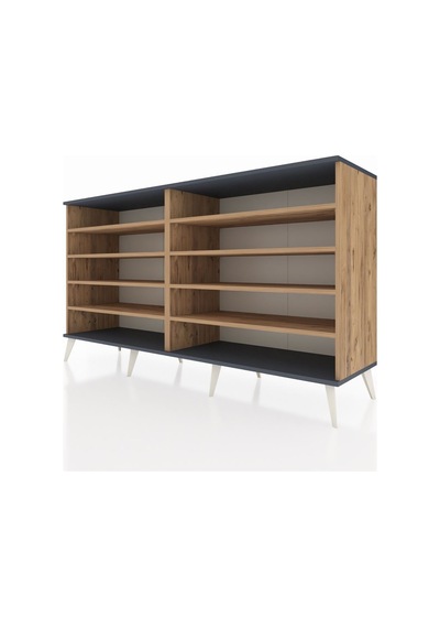 Hyperion Konsol 8 Raflı 176x44x99 Çam-antrasit/çam Çam-antrasit/çam Hyperion Konsol 8 Raflı 176x44x99 Çam-antrasit/çam Çam-antrasit/çam
