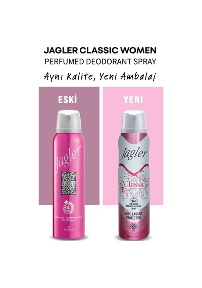Classic Kadın Deodorant 5 Adet X 150 Ml