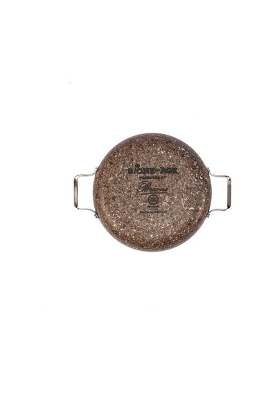 Brioni Stone-age Terra 20 Cm Çizilmez Yanmaz Yapışmaz İndüksiyonlu Sahan Kahverengi