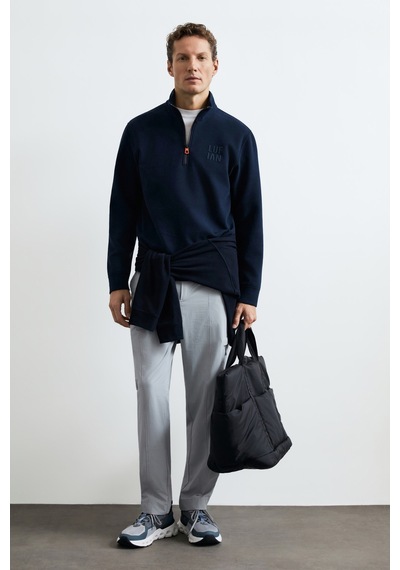 Lufian Chase Erkek Sweatshirt Lacivert Lacivert 112030213100200